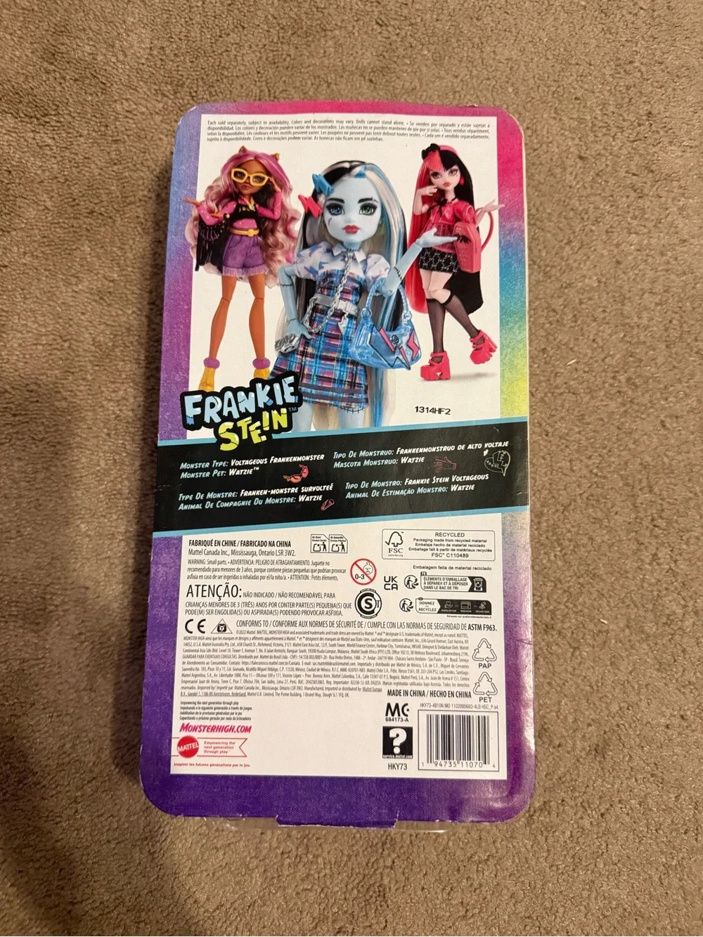 Monster High Gen 3 Frankie